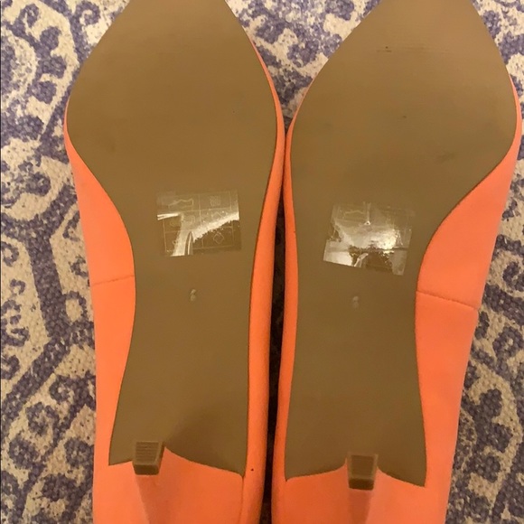 *ASOS* Coral Velvet Kitten Heel Shoes NWOT - Picture 8 of 14